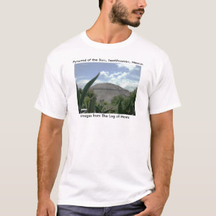 Pyramide des Sun, Teotihuacan, Mexiko T-Shirt