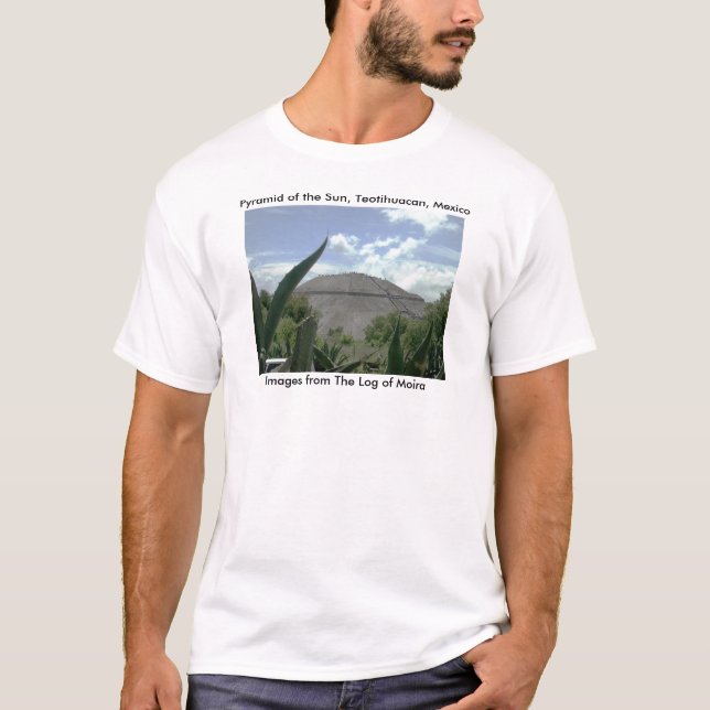 Pyramide des Sun, Teotihuacan, Mexiko T-Shirt (Vorderseite)