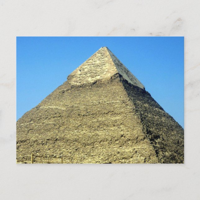 Pyramide oben postkarte (Vorderseite)