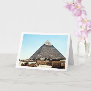 Pyramide von Giza, Kairo, Ägypten Karte