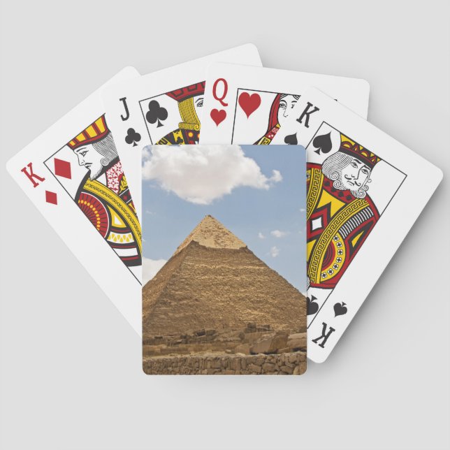 Pyramide von Gizeh Spielkarten (Rückseite)