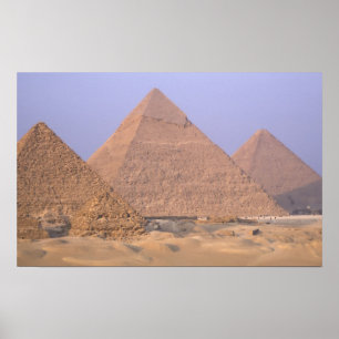 Pyramide von Menkaure Mycerinus), Pyramide Poster