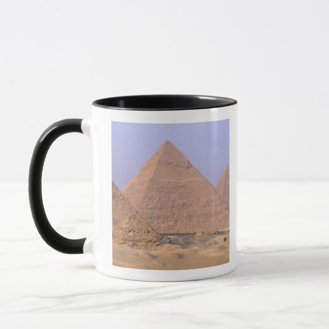 Pyramide von Menkaure Mycerinus), Pyramide von Tasse (Links)