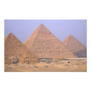 Pyramide von Menkaure Mykerinos), Pyramide von Fotodruck