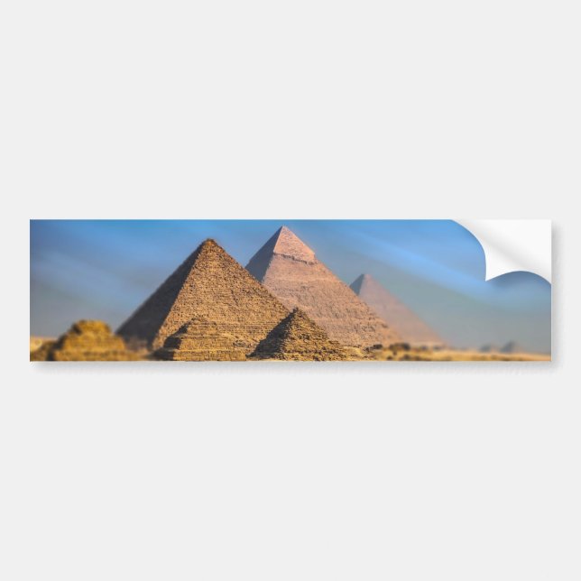 Pyramiden Autoaufkleber (Vorne)