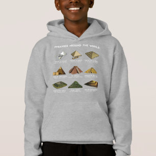 Pyramiden der Weltarchäologie-Zivilisationen Hoodie