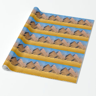 Pyramiden Geschenkpapier