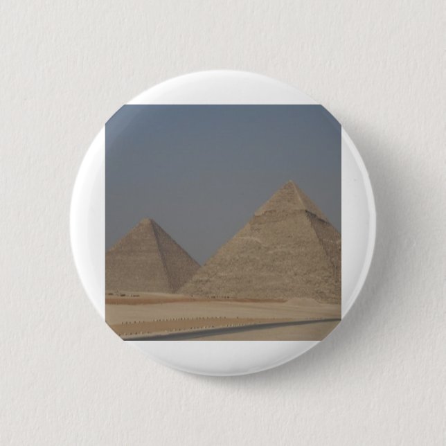 Pyramiden in Ägypten Button (Vorderseite)