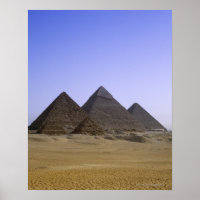 Pyramiden in der Wüste Kairo, Ägypten