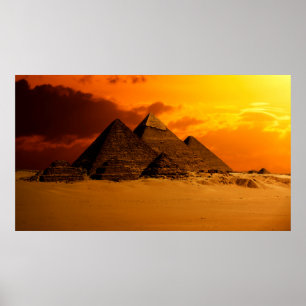 Pyramiden Poster