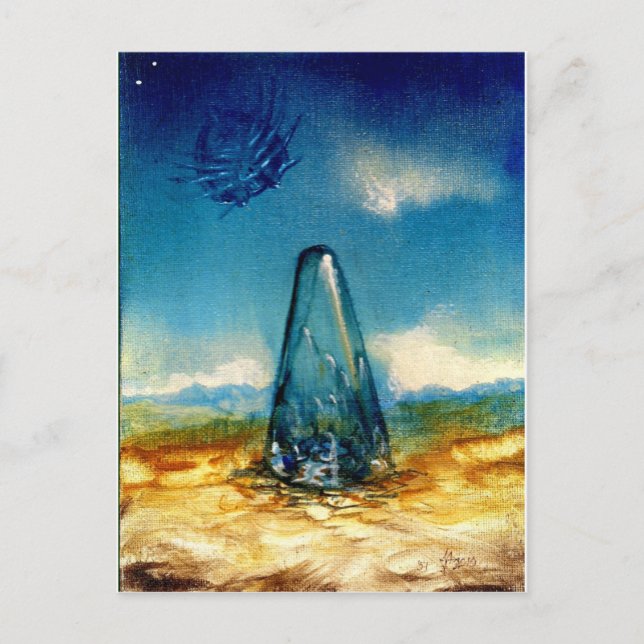 Pyramiden Postkarte (Vorderseite)