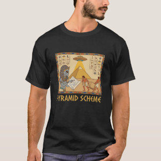 Pyramiden-System Außerirdische Ägypter T-Shirt