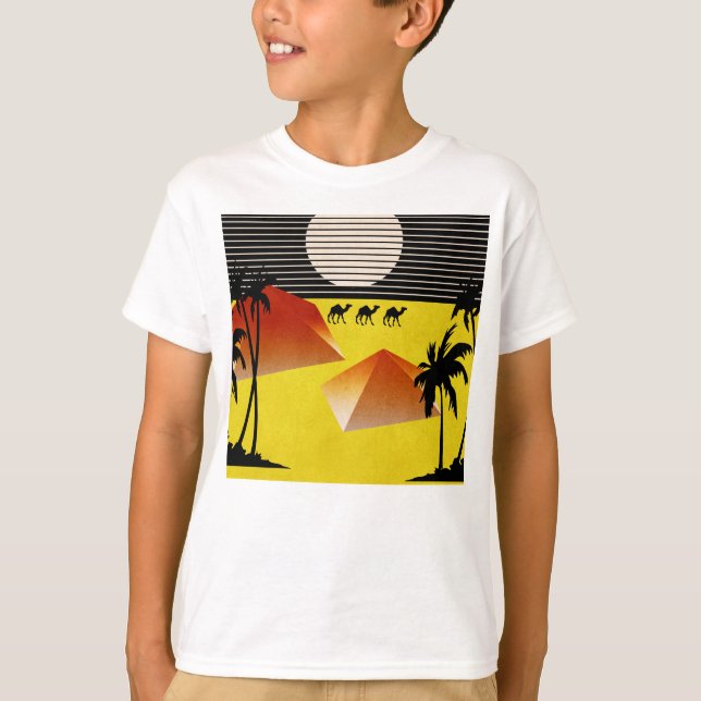 Pyramiden T-Shirt (Vorderseite)