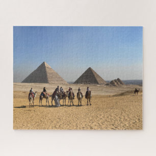 Pyramiden und Kamelen Ägypten Puzzle