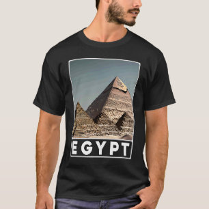 Pyramiden von Giza Kairo Ägypten T-Shirt