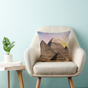 Pyramiden Von Giza Reise Ägypten Foto Kissen