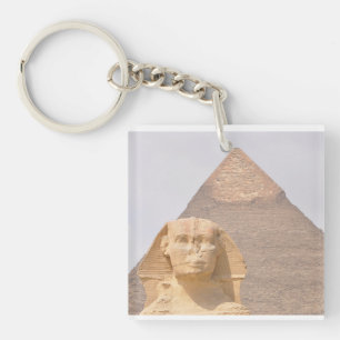 Pyramiden Von Giza Reise Ägypten Foto Schlüsselanhänger