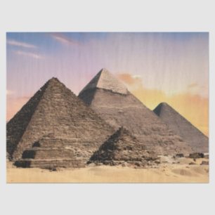 Pyramiden Von Giza Reise Ägypten Foto Seidenpapier