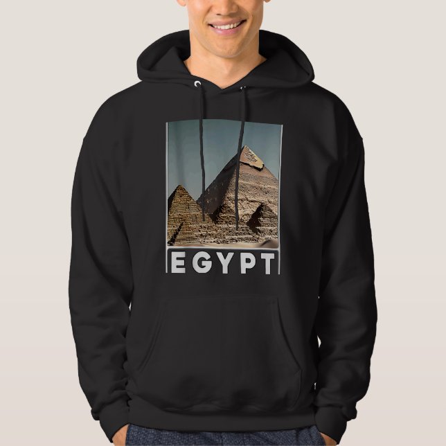 Pyramiden von Gizeh Kairo Ägypten Hoodie (Vorderseite)