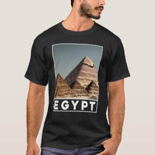Pyramiden von Gizeh Kairo Ägypten T-Shirt