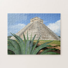 Pyramiden von Mexiko. Puzzle