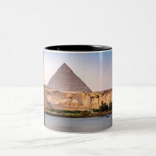 Pyramiden Zweifarbige Tasse