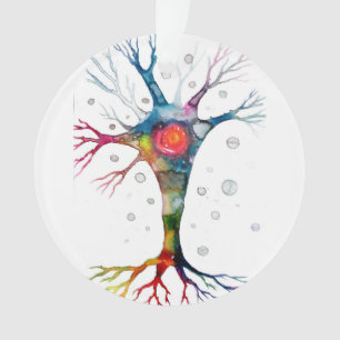 Pyramidenneuron im Neocortex Ornament