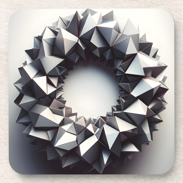 pyramides ring getränkeuntersetzer (Vorderseite)