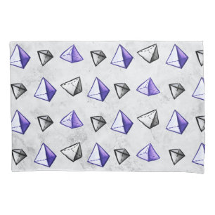 Pyramids Pattern Geometry Mathematiker Lehrer Kissenbezug