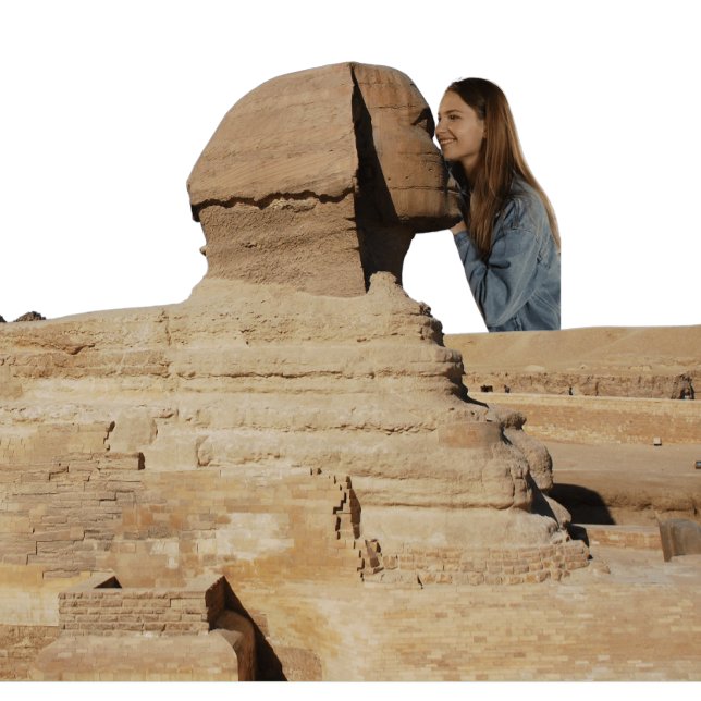 Pyramids Sphinx Ancient Ägypten Souvenir Kaffeetasse (Von Creator hochgeladen)