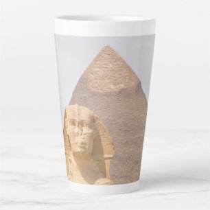 Pyramids Sphinx Ancient Ägypten Souvenir Milchtasse