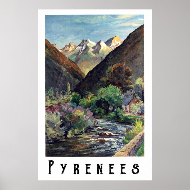 Pyrenäen, Frankreich Poster (Vorne)
