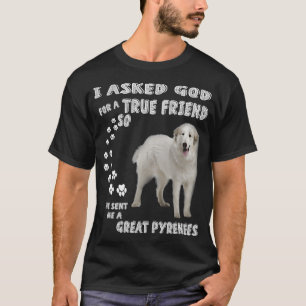 Pyrenäen Hund Mama Vater Grosse Pyrenäen T-Shirt
