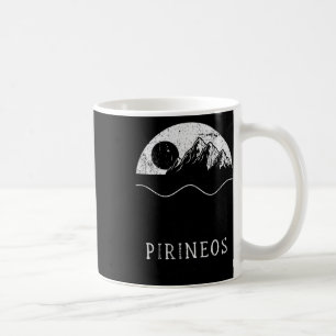 Pyrenäen Vintage Berge Wandern Camping Spanien Re Kaffeetasse