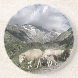 Pyrenäenlandschaft Sandstein Untersetzer