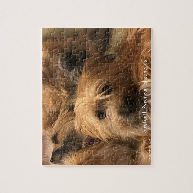 Pyrenean Schäfer-Puzzle Puzzle (Vertikal)