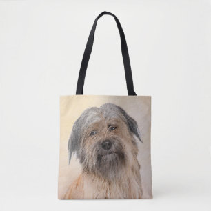 Pyrenean Shepherd Malerei - Niedliche Original Dog