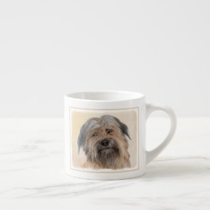 Pyrenean Shepherd Malerei - Niedliche Original Dog Espressotasse