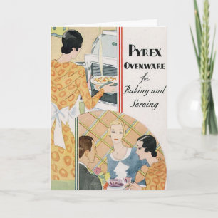 Pyrex - Sie verdienen das Beste, Grußkarte Karte