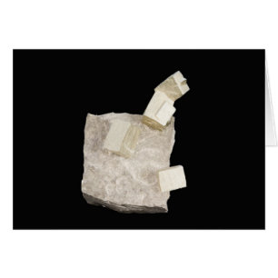 Pyrit-Kristalle im Schiefer