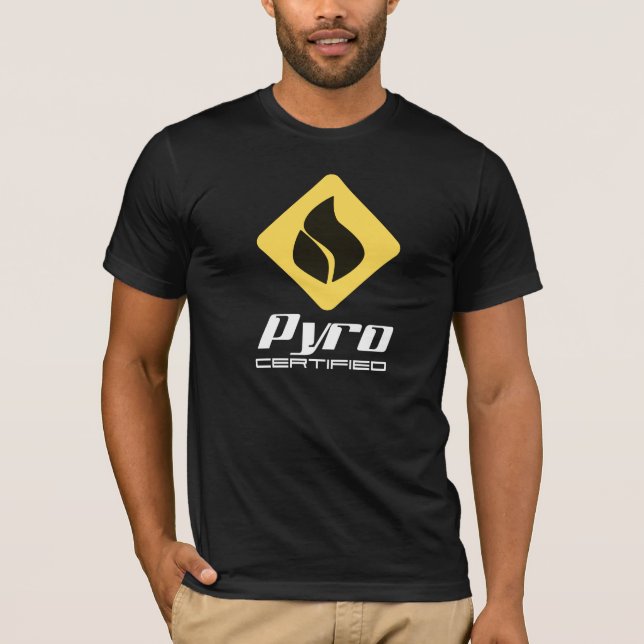 Pyro bestätigt T-Shirt (Vorderseite)