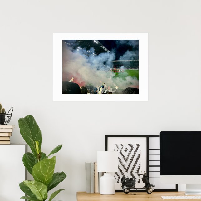 Pyro Party before Royal Antwerp FC vs. FC Dender Poster (Heimbüro)