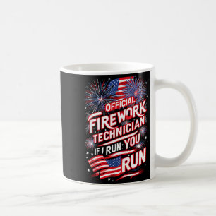 Pyro-Techniker Feuerwerkstechniker 4. Juli Fu Kaffeetasse