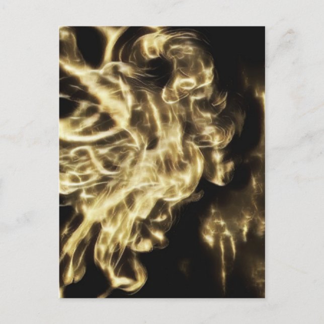 Pyroklastisches Licht Postkarte (Vorderseite)