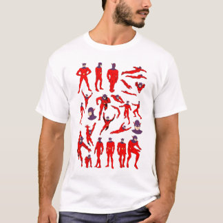 Pyroman vorbildliches Blatt T-Shirt