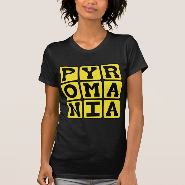 Pyromanie, Feuerbrand T-Shirt (Vorderseite)