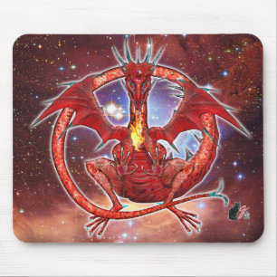 Pyrope Cosmic Dragon Mousepad