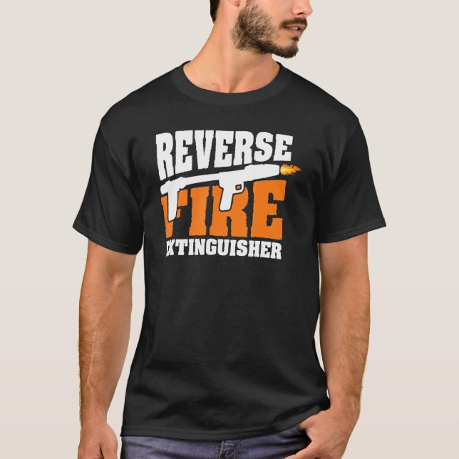 Pyrotechnics Flame Machine Flame Thrower Gun Flam T-Shirt (Vorderseite)