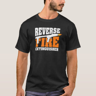 Pyrotechnics Flammmaschine Feuerturm Schusswaffenf T-Shirt