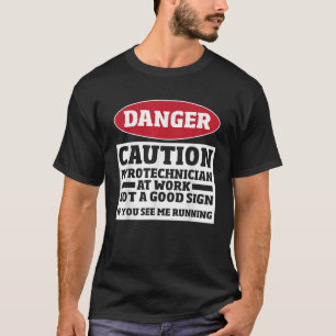 Pyrotechnik Feuerwerke Funny Pyro Crew Pyrotechnic T-Shirt